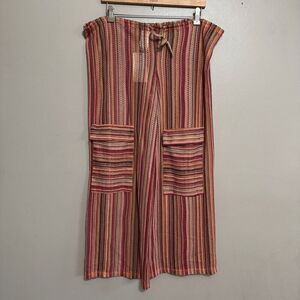 Musera striped beach pants size XS